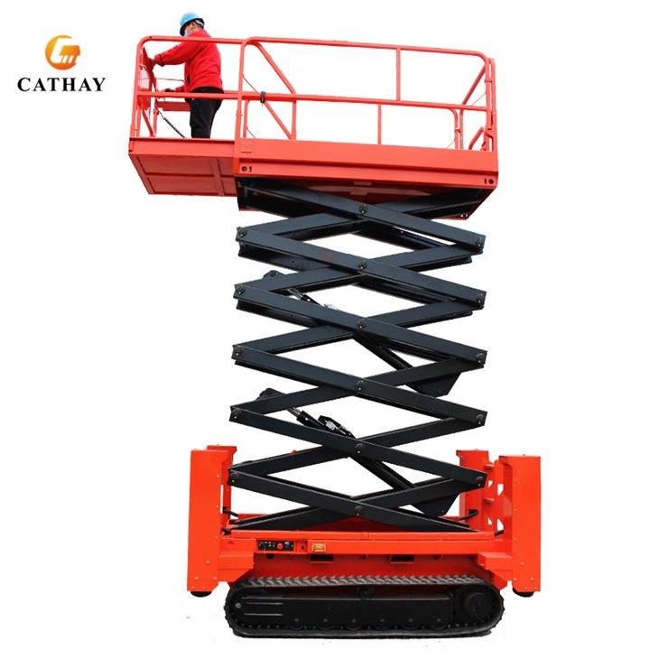 track crawler scissor lift
