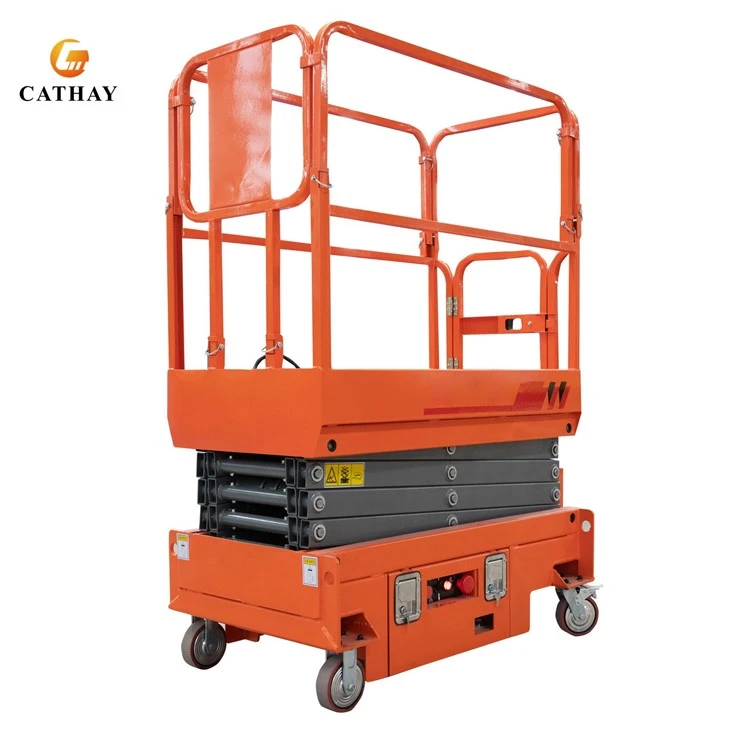 Economic Semi Mobile Mini Scissor Lift